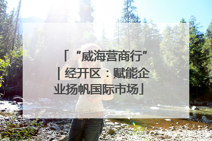 “威海营商行”｜经开区：赋能企业扬帆国际市场