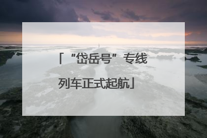 “岱岳号”专线列车正式起航