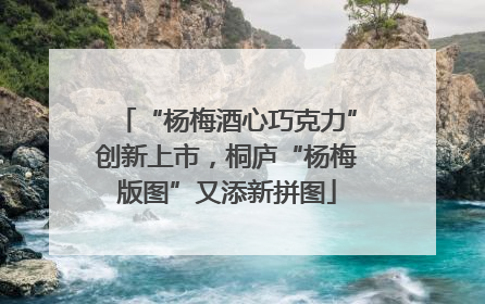 “杨梅酒心巧克力”创新上市，桐庐“杨梅版图”又添新拼图
