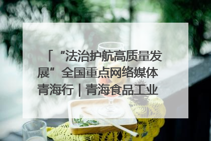 “法治护航高质量发展”全国重点网络媒体青海行｜青海食品工业协会：架起“青字号”美食的产业化桥梁