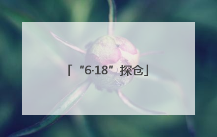 “6·18”探仓
