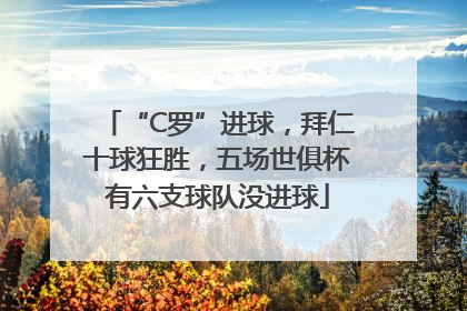 “C罗”进球，拜仁十球狂胜，五场世俱杯有六支球队没进球