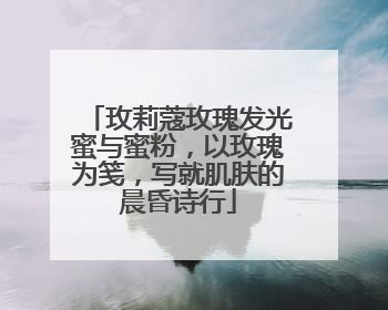 玫莉蔻玫瑰发光蜜与蜜粉，以玫瑰为笺，写就肌肤的晨昏诗行