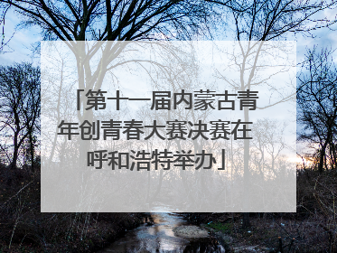 第十一届内蒙古青年创青春大赛决赛在呼和浩特举办