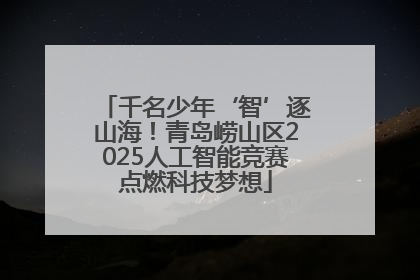 千名少年‘智’逐山海！青岛崂山区2025人工智能竞赛点燃科技梦想