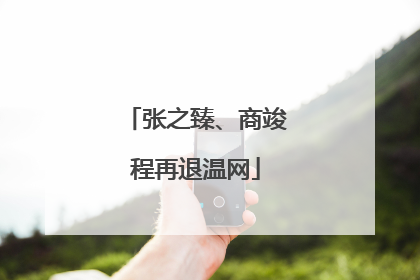 张之臻、商竣程再退温网