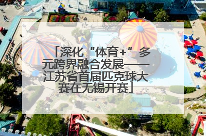 深化“体育+”多元跨界融合发展——江苏省首届匹克球大赛在无锡开赛