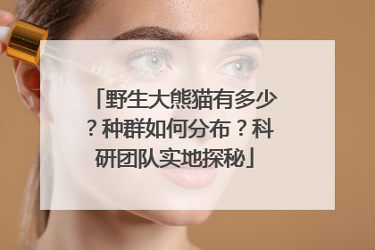 野生大熊猫有多少？种群如何分布？科研团队实地探秘