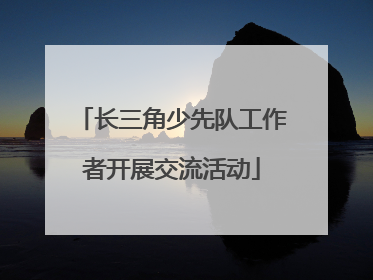 长三角少先队工作者开展交流活动