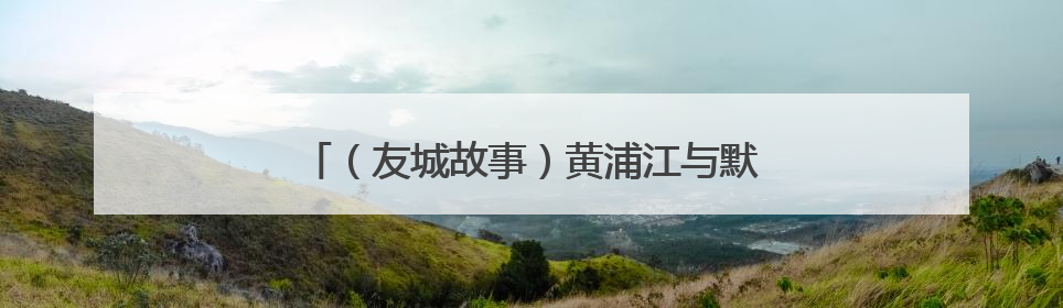 （友城故事）黄浦江与默西河，廿六春秋共潮声