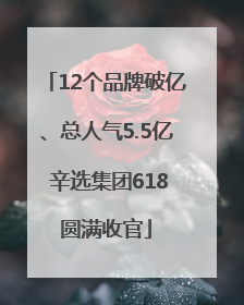 12个品牌破亿、总人气5.5亿 辛选集团618圆满收官