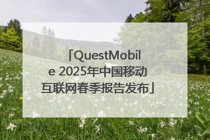 QuestMobile 2025年中国移动互联网春季报告发布
